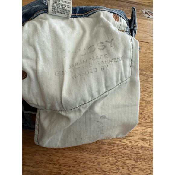 Moussy Vintage Denim Distressed Cut Off Jean Shorts Size 26 - Picture 5 of 9